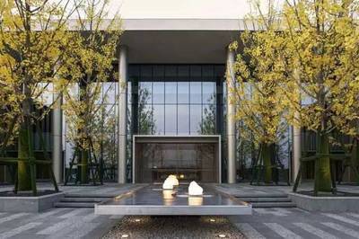 騰升案例鑒賞 | 精工筑境，詩意棲居 永威上和郡售樓部室內(nèi)外精裝工程實景解析